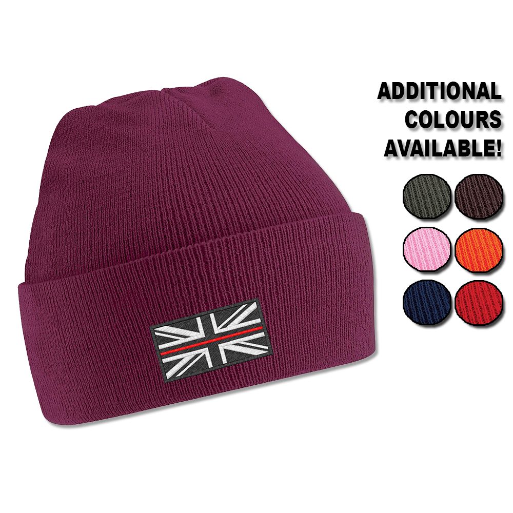 Thin Red Line Flag Beanie