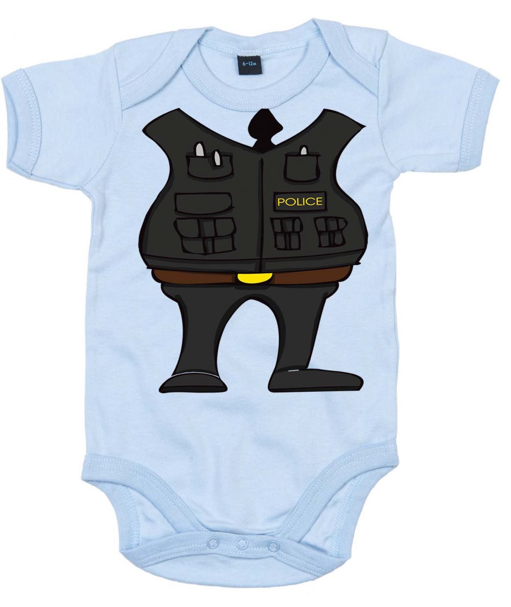 Police Officer Baby Grow