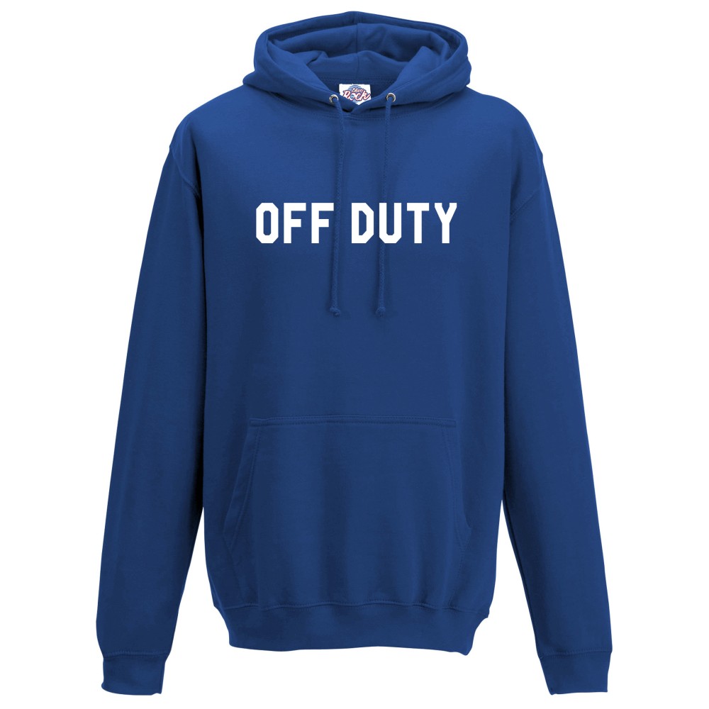 Unisex Off Duty Hoodie UK Cop Humour