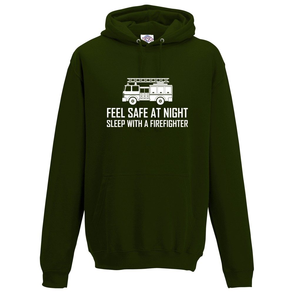 Unisex Sleep With Firefighter Hoodie - Image 11