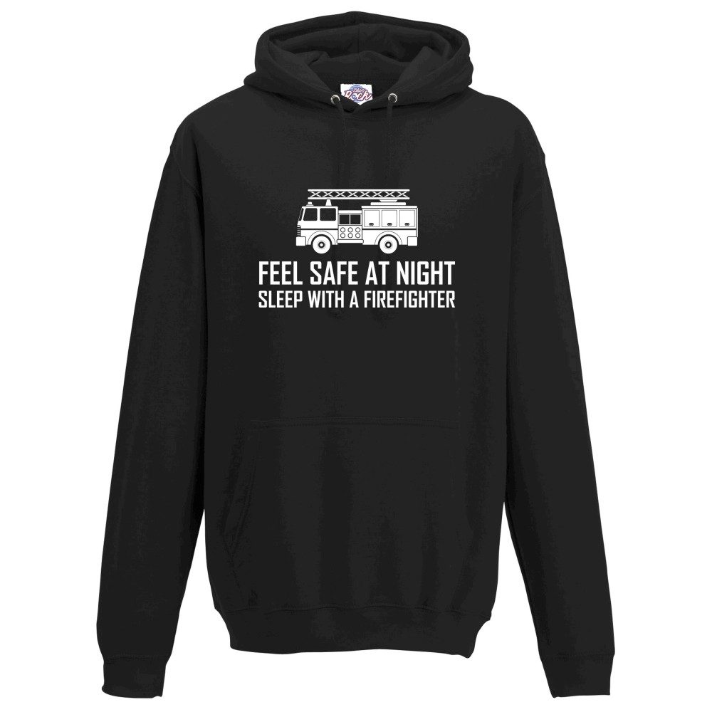 Unisex Sleep With Firefighter Hoodie - Image 12