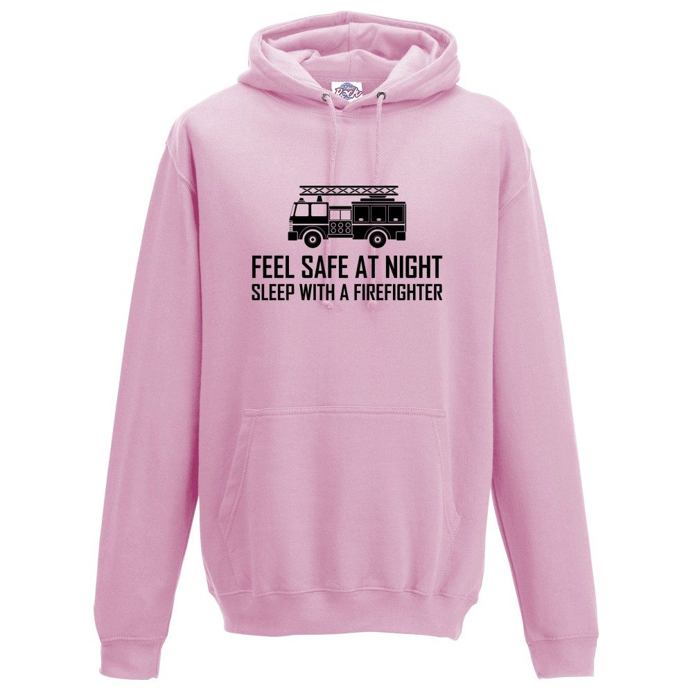 Unisex Sleep With Firefighter Hoodie - Image 13