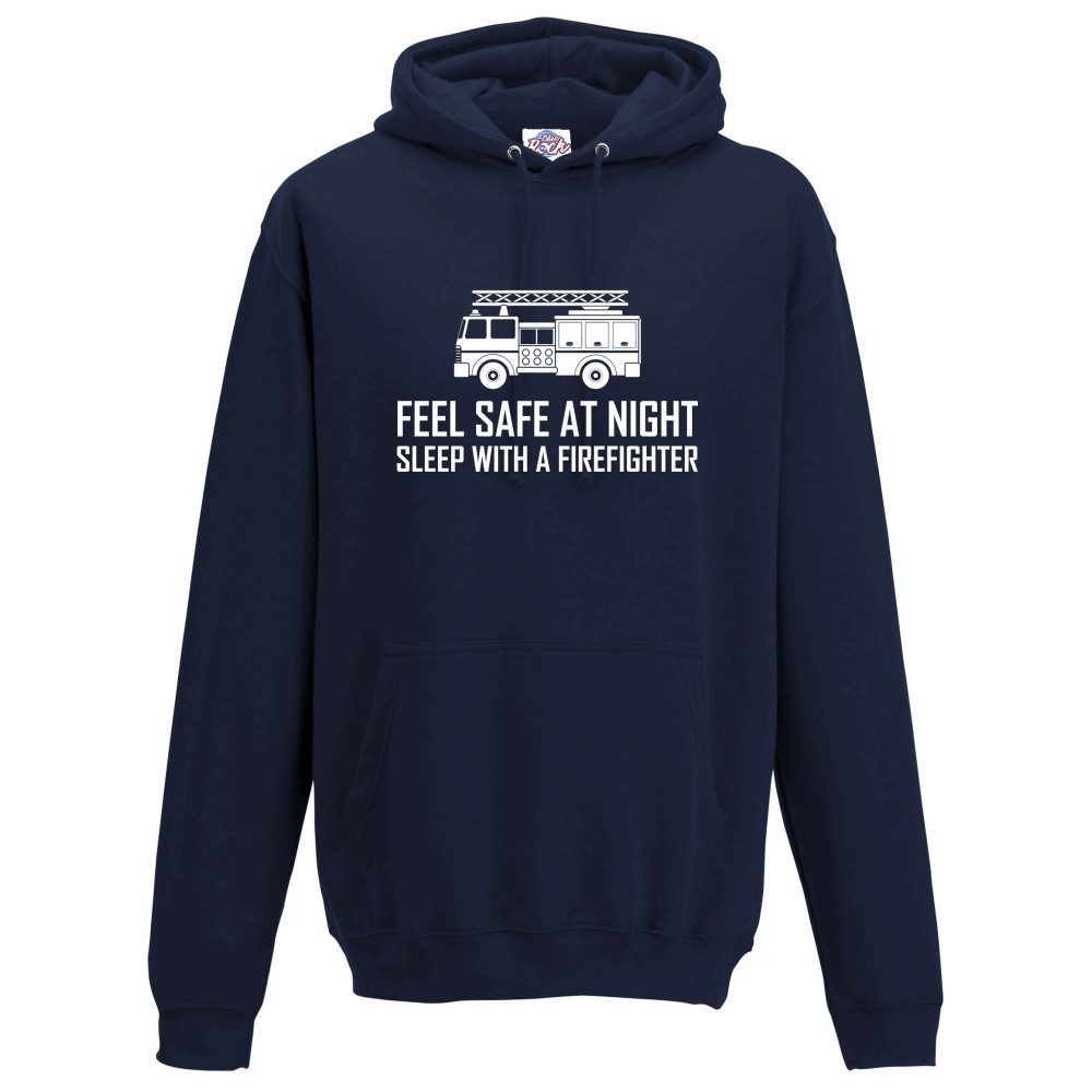 Unisex Sleep With Firefighter Hoodie - Image 6