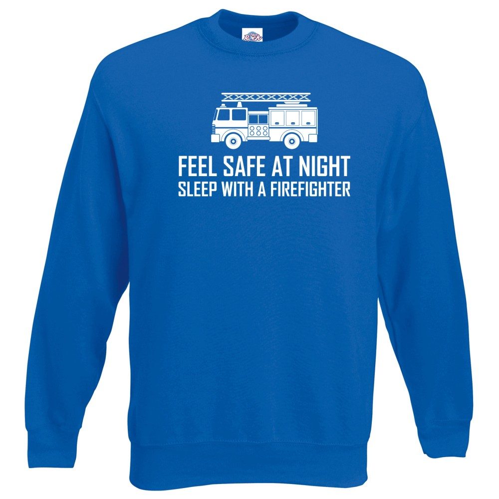 Sleep With Firefighter Sweatshirt - Image 5