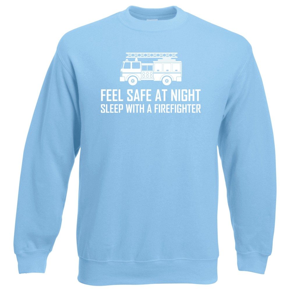 Sleep With Firefighter Sweatshirt - Image 4