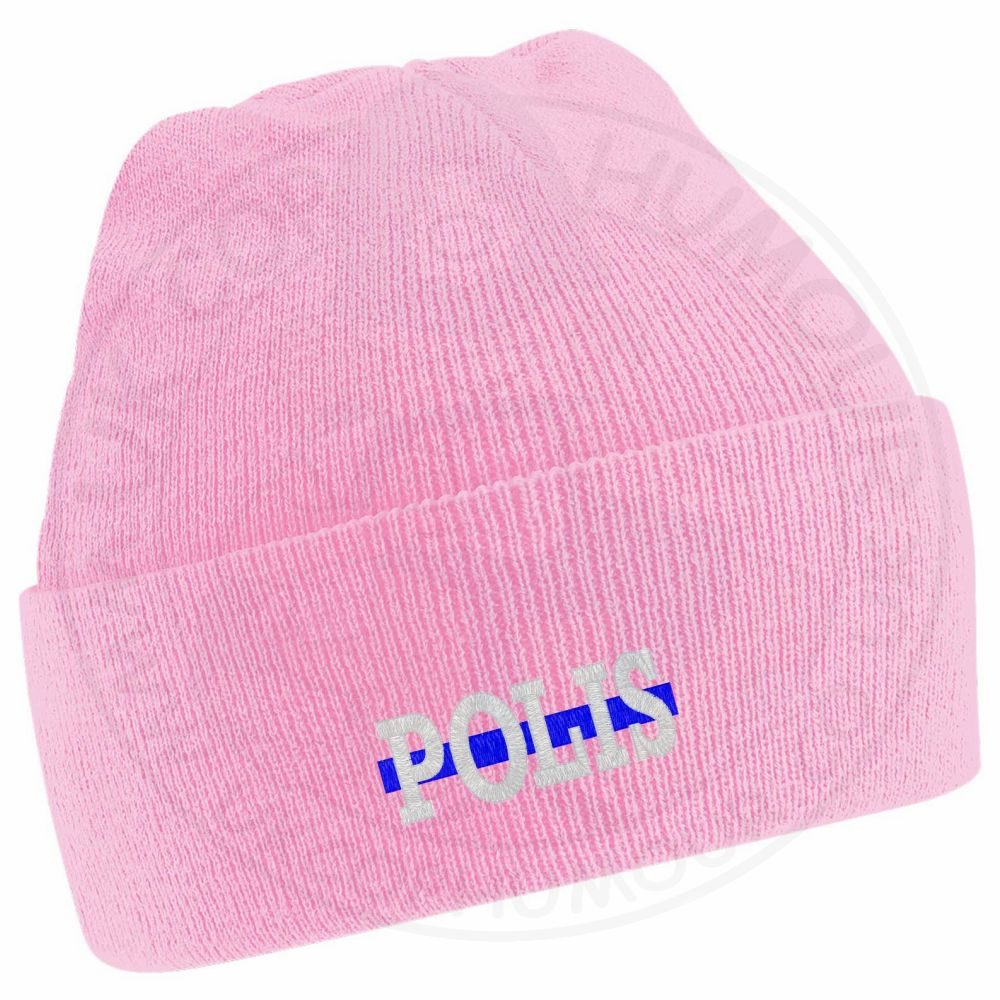 "Polis" Thin Blue Line Beanie - Image 13