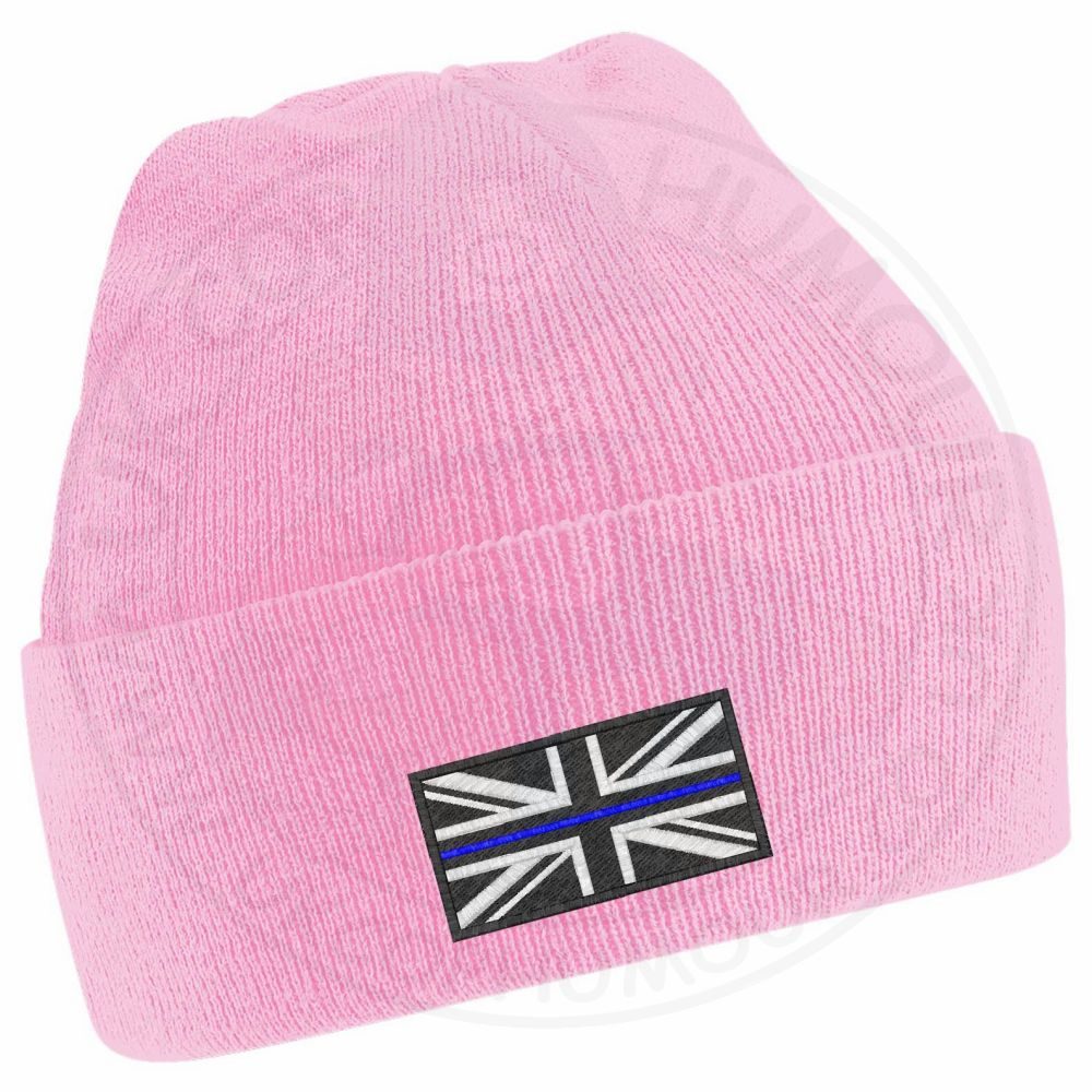 Thin Blue Line Flag Beanie - Image 14