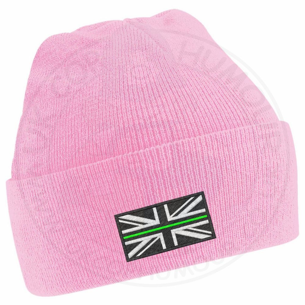 Thin Green Line Flag Beanie - Image 14