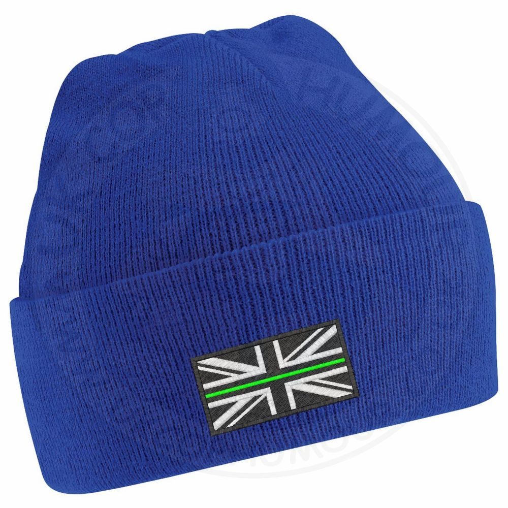 Thin Green Line Flag Beanie - Image 16
