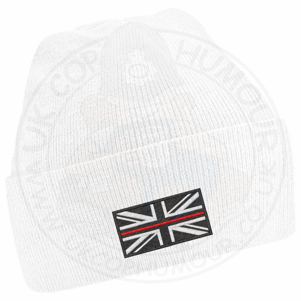 Thin Red Line Flag Beanie - Image 16