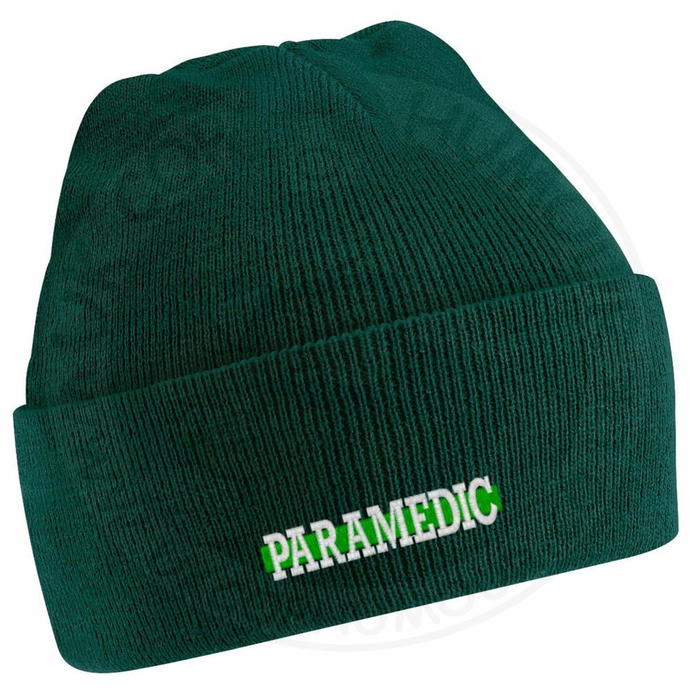 "Paramedic" Thin Green Line Beanie - Image 3