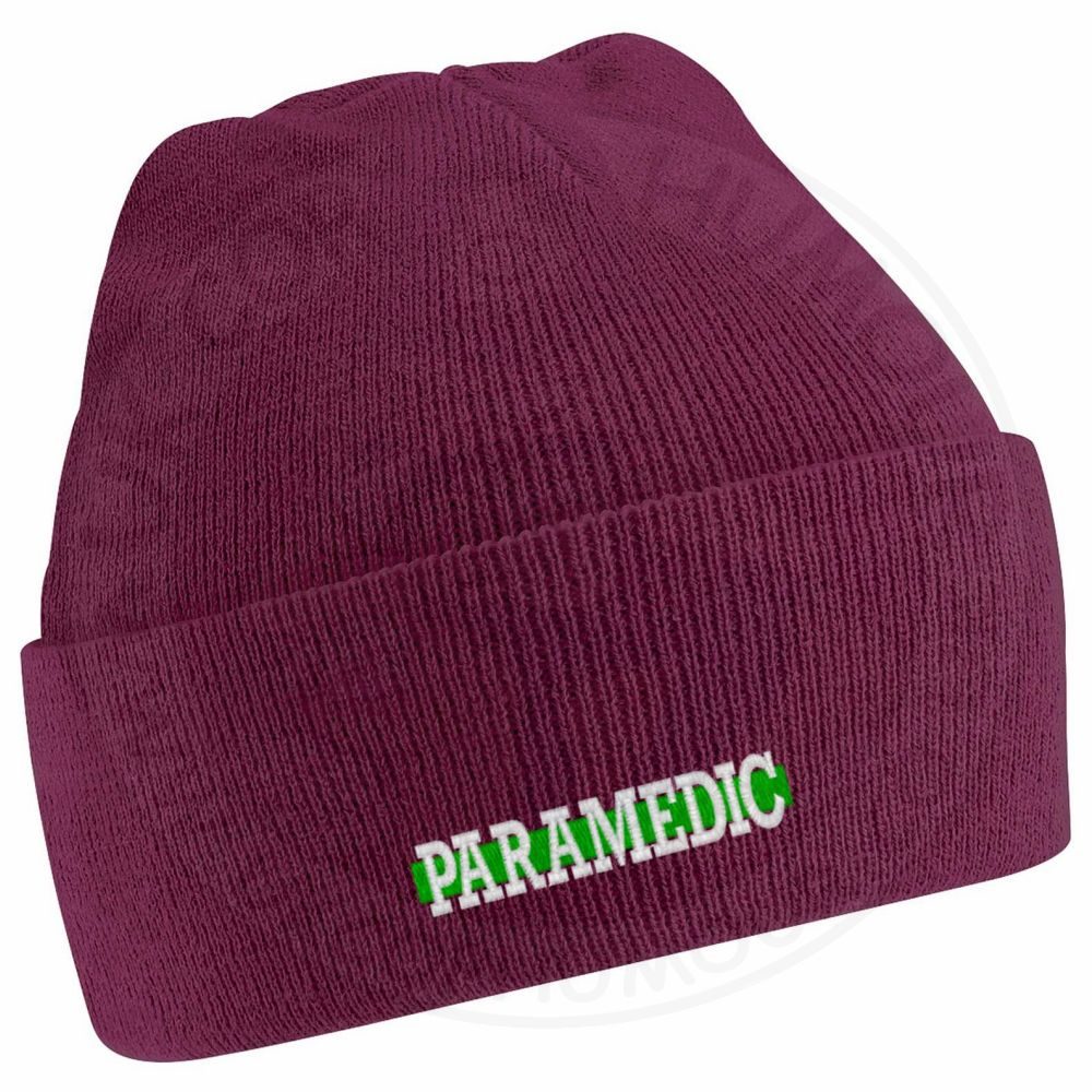 "Paramedic" Thin Green Line Beanie - Image 10