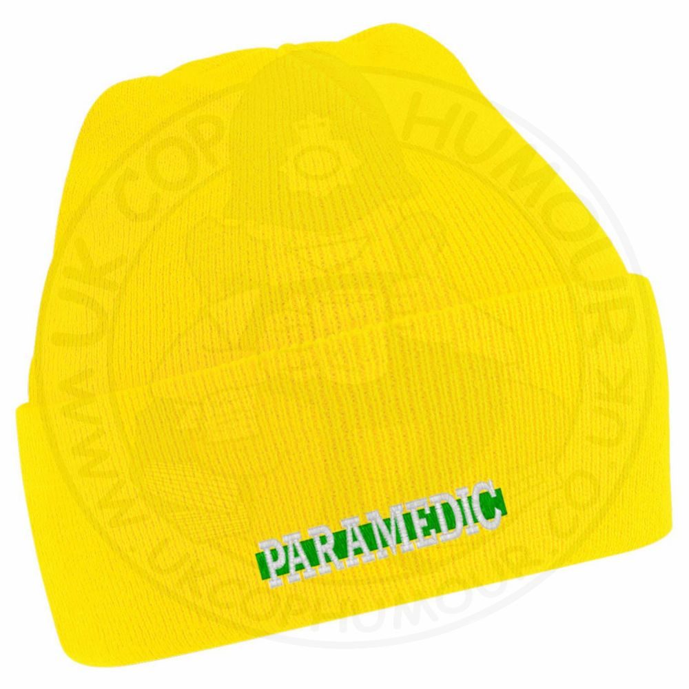 "Paramedic" Thin Green Line Beanie - Image 17