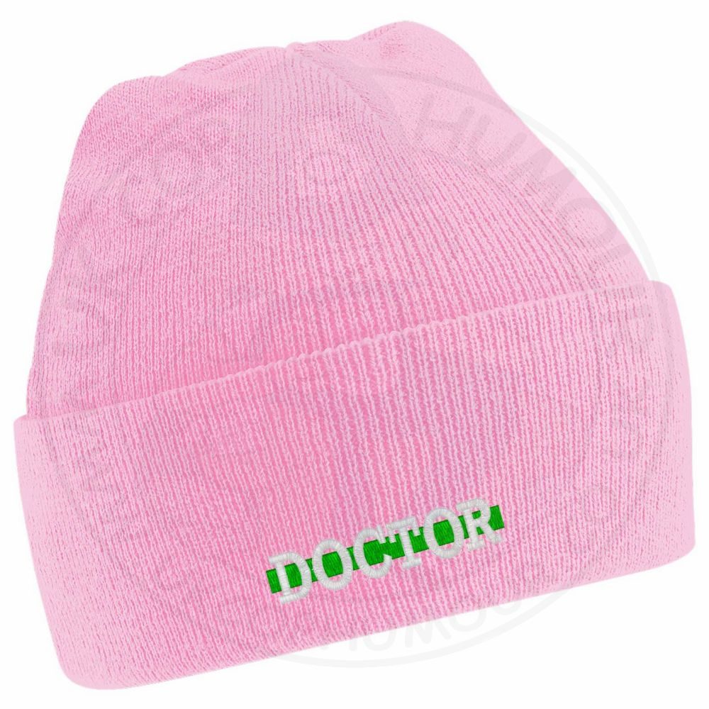 "Doctor" Thin Green Line Beanie - Image 13