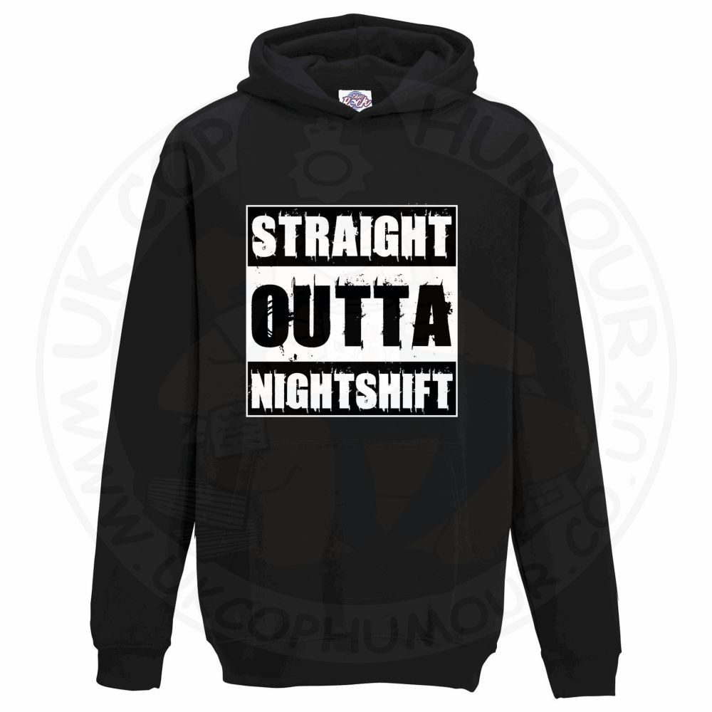 Kids Straight Outta Nightshift Hoodie - Image 12