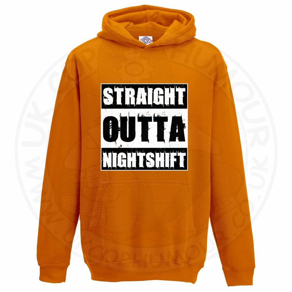 Kids Straight Outta Nightshift Hoodie - Image 5