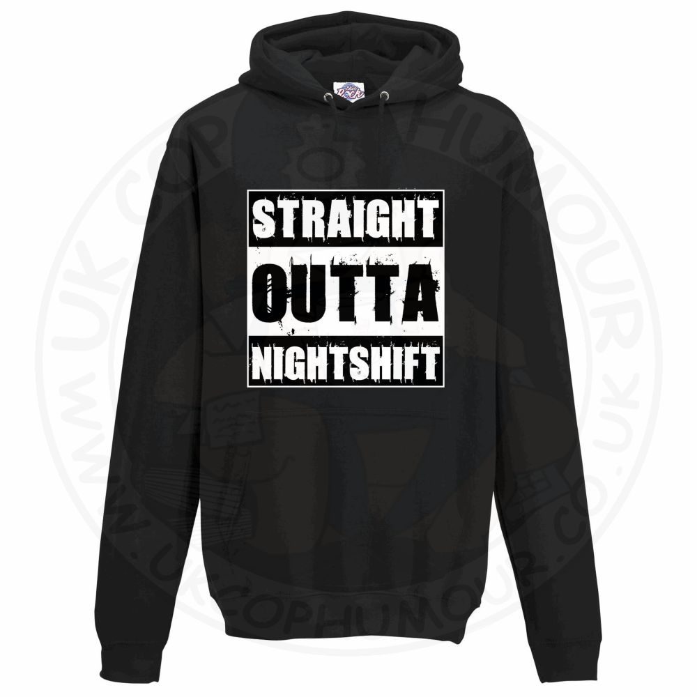 Unisex Straight Outta Nightshift Hoodie - Image 13