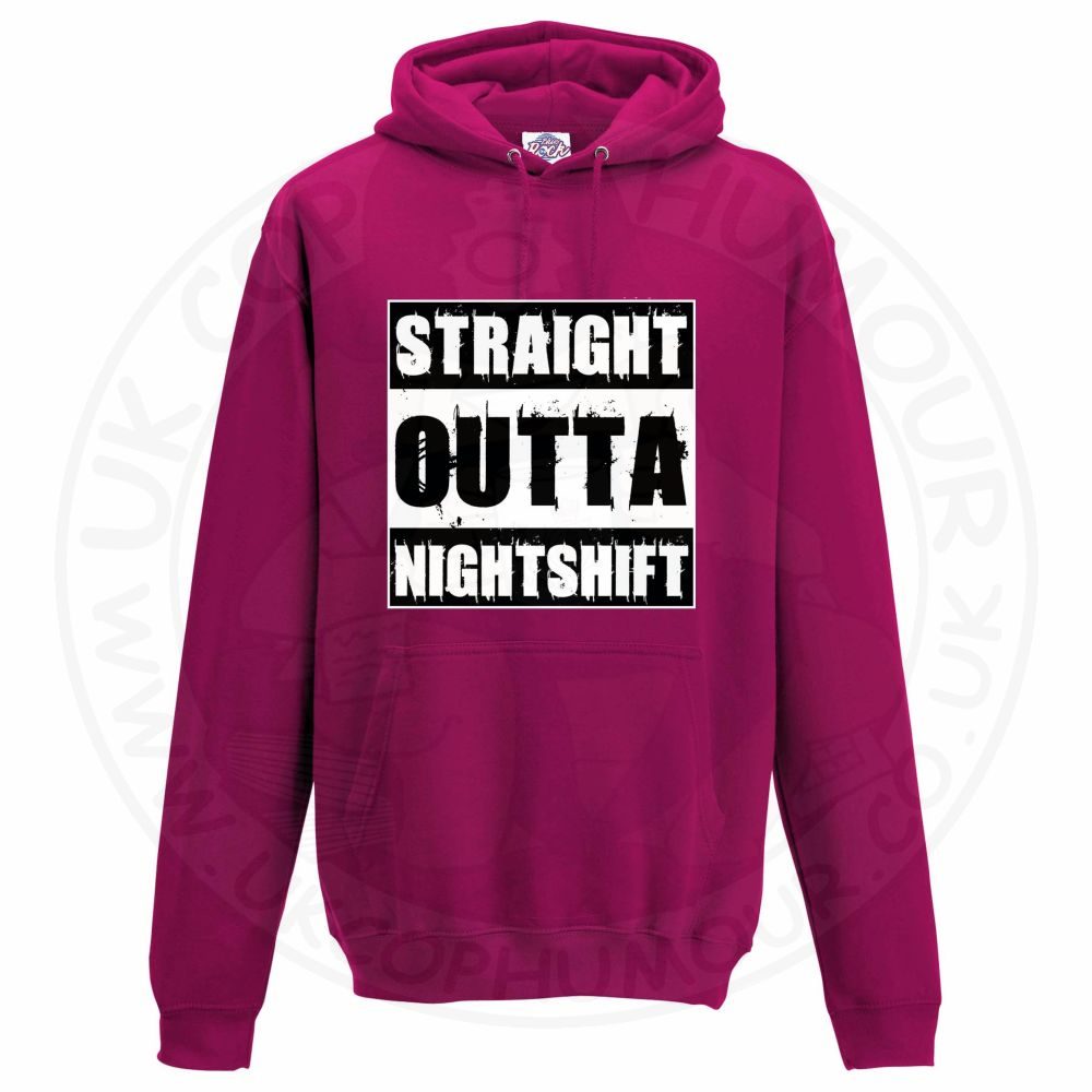 Unisex Straight Outta Nightshift Hoodie - Image 10