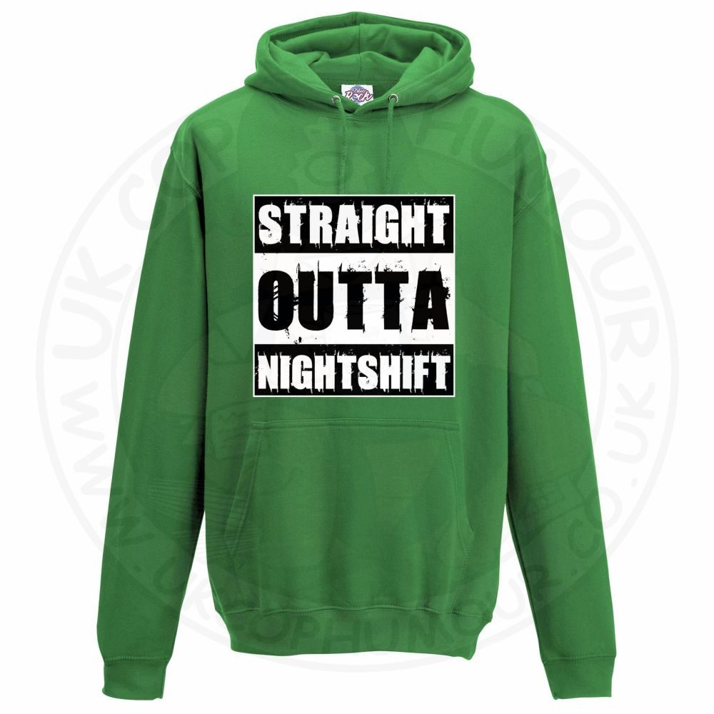 Unisex Straight Outta Nightshift Hoodie - Image 9