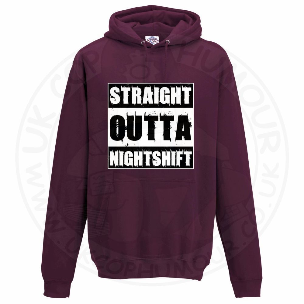 Unisex Straight Outta Nightshift Hoodie - Image 8