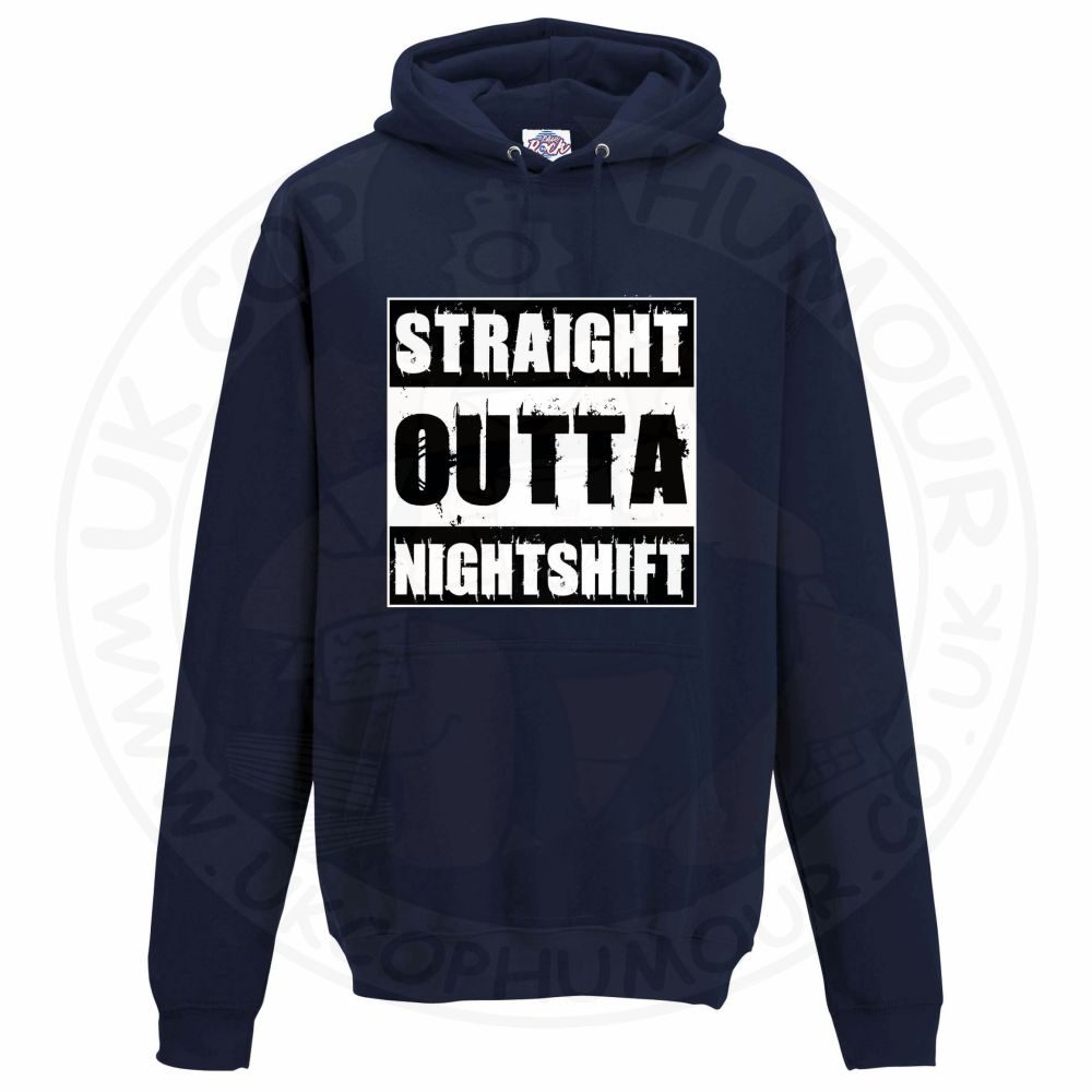 Unisex Straight Outta Nightshift Hoodie - Image 7