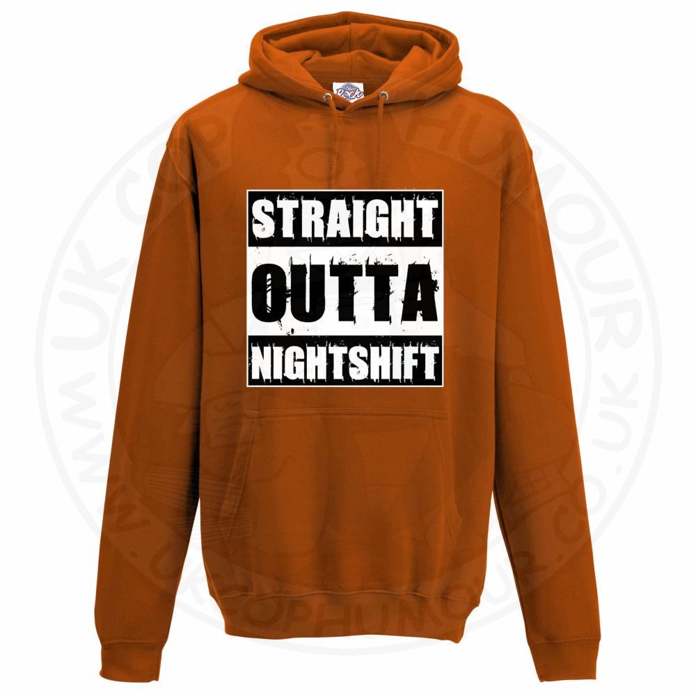 Unisex Straight Outta Nightshift Hoodie - Image 5
