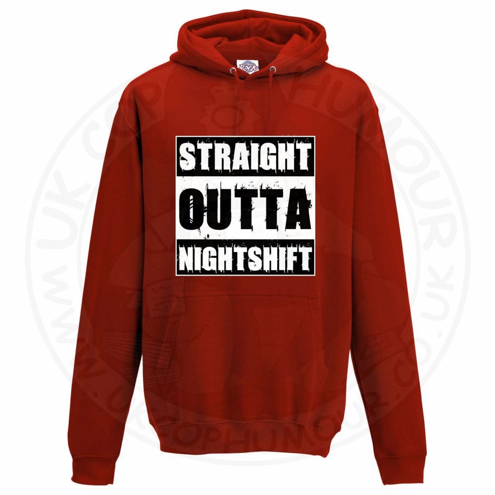 Unisex Straight Outta Nightshift Hoodie - Image 2