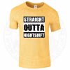 Mens Straight Outta Nightshift T-Shirt - Image 13