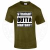 Mens Straight Outta Nightshift T-Shirt - Image 4