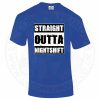 Mens Straight Outta Nightshift T-Shirt - Image 2