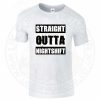 Mens Straight Outta Nightshift T-Shirt - Image 17