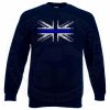 Distressed Thin Blue Line Flag Sweatshirt - Image 7
