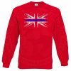 Distressed Thin Blue Line Flag Sweatshirt - Image 5