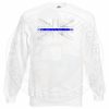 Distressed Thin Blue Line Flag Sweatshirt - Image 3