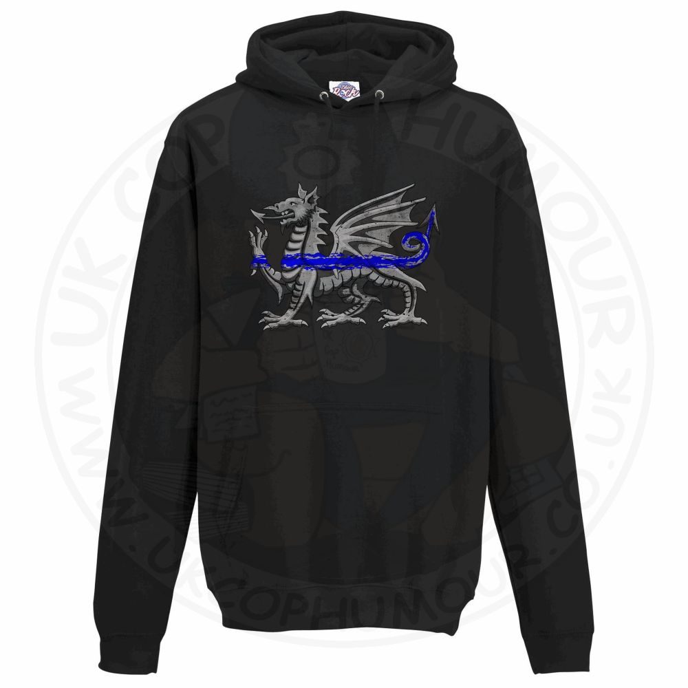 Unisex Dragon Thin Blue Line Hoodie - Image 13