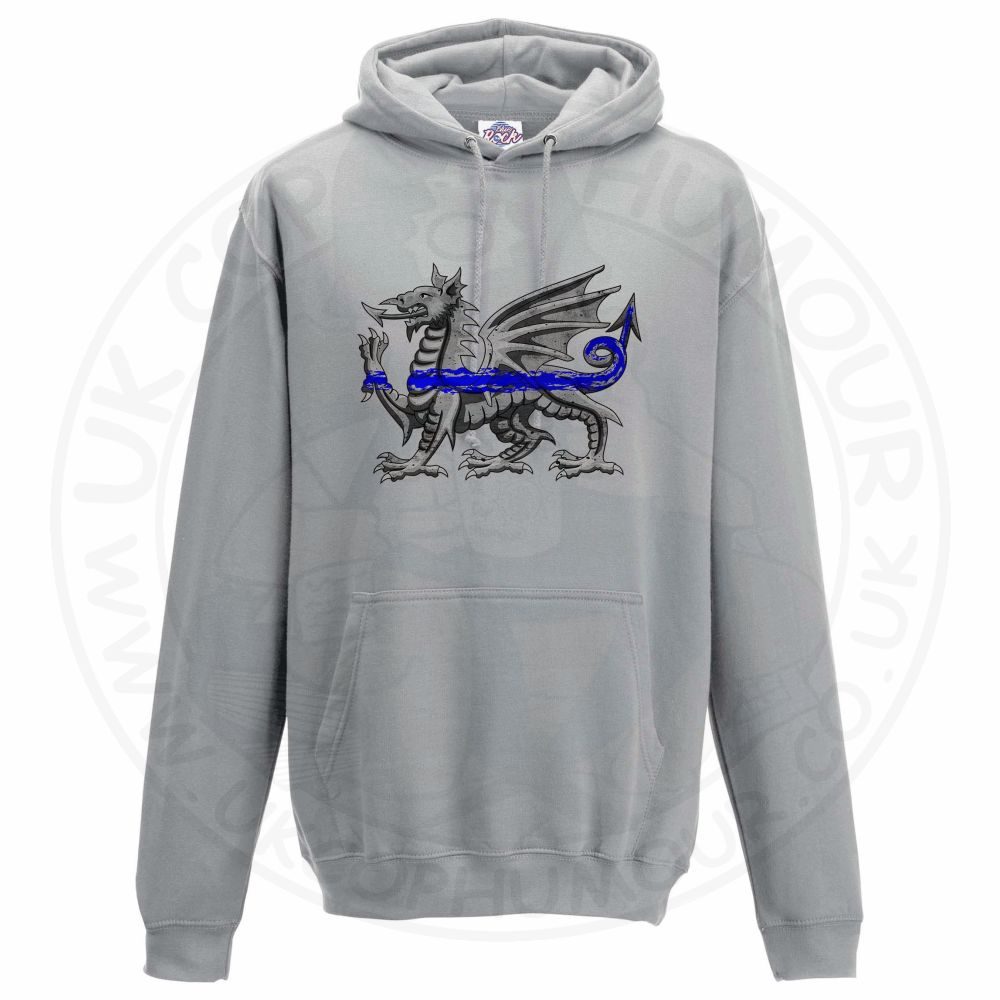 Unisex Dragon Thin Blue Line Hoodie - Image 10