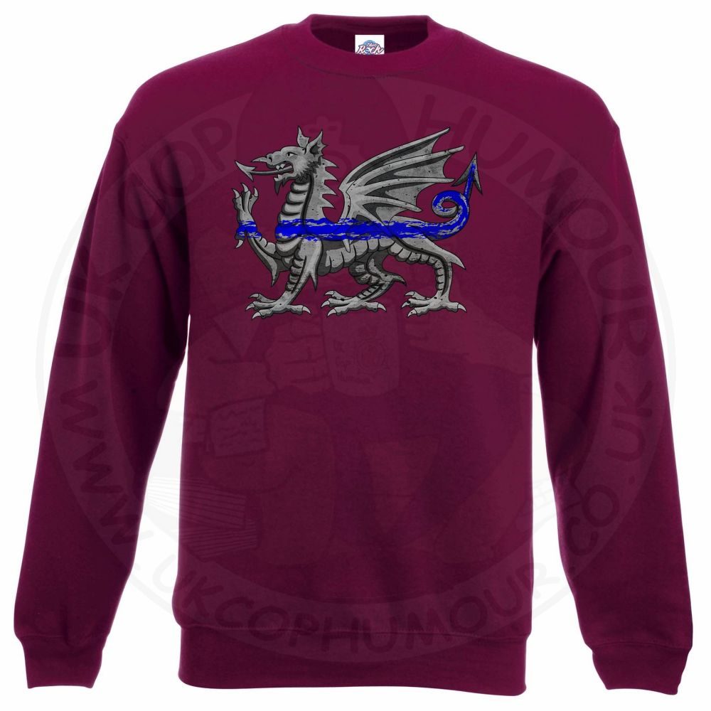 Dragon Thin Blue Line Sweatshirt - Image 8