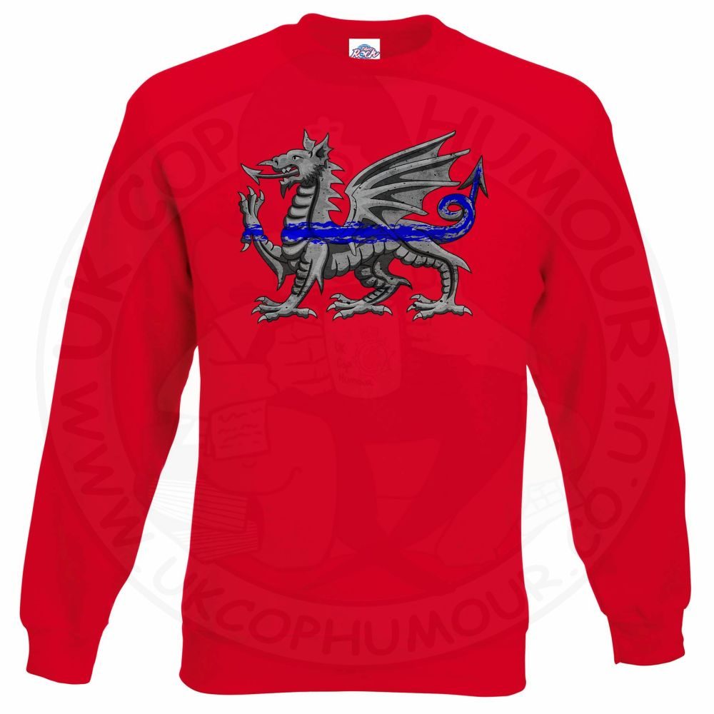 Dragon Thin Blue Line Sweatshirt - Image 5