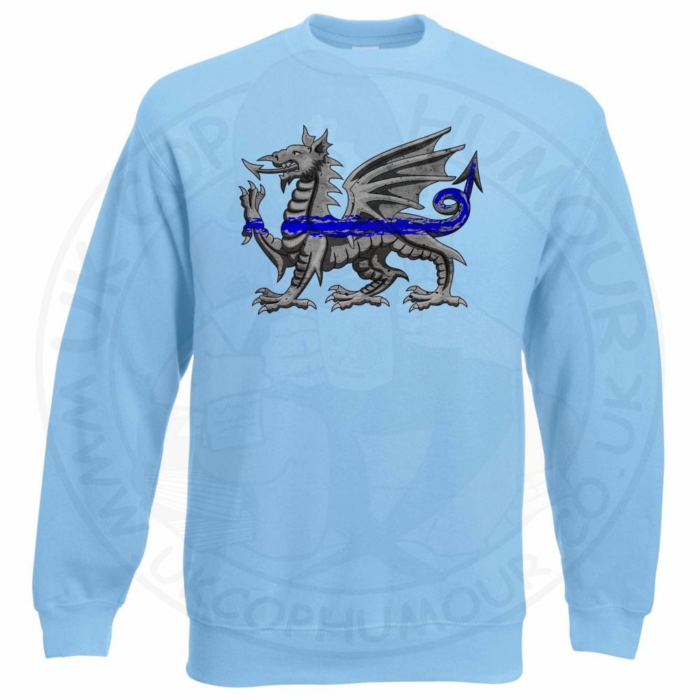 Dragon Thin Blue Line Sweatshirt - Image 4
