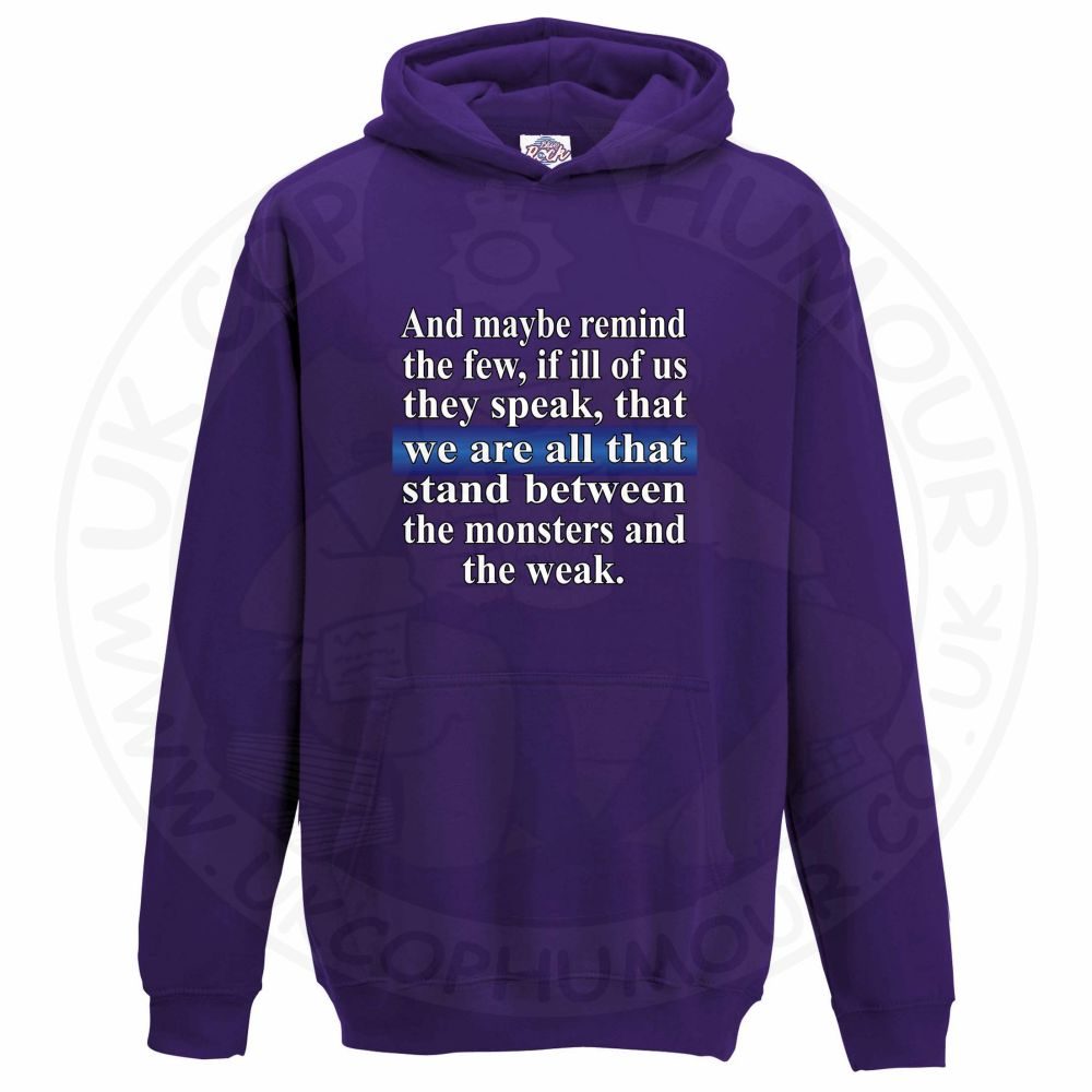 Kids Remind the Few Hoodie - Image 4