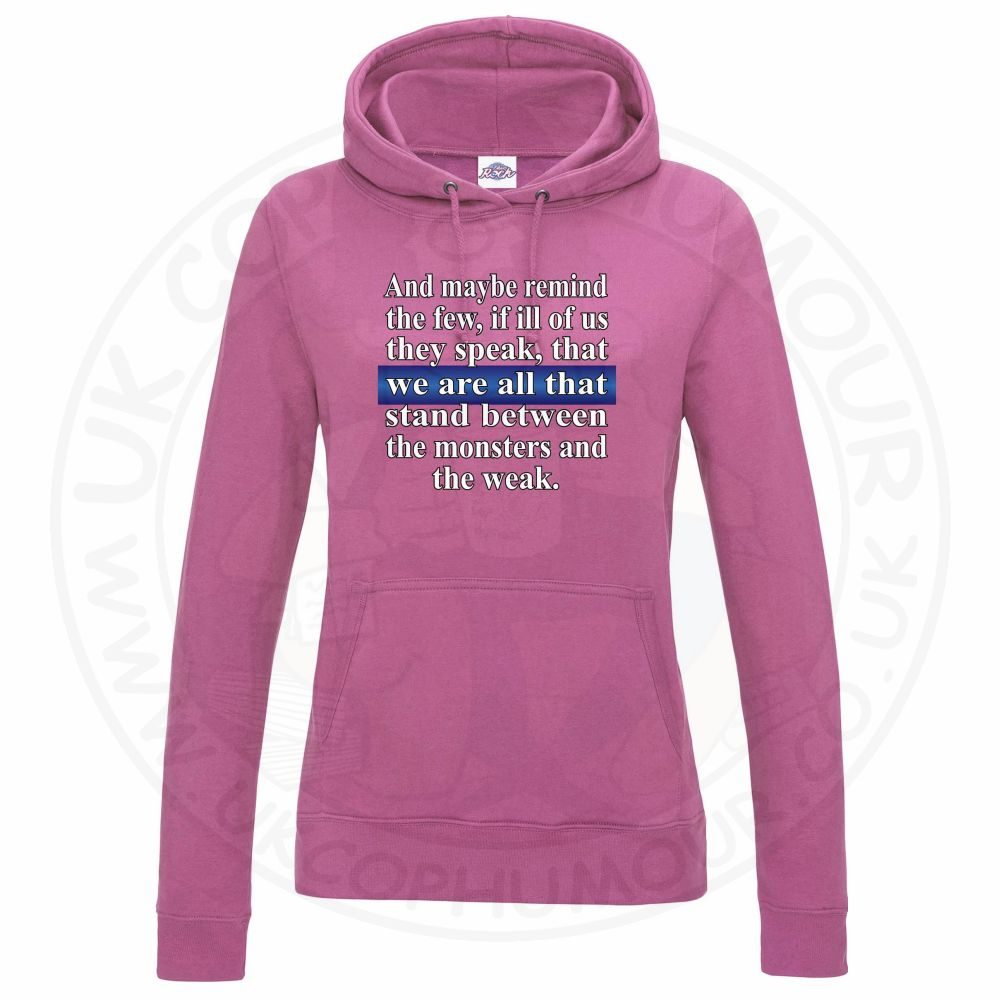 Womens Remind the Few Hoodie - Image 11