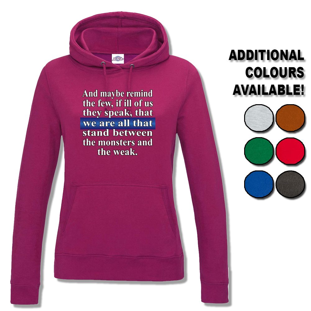 Womens Remind the Few Hoodie