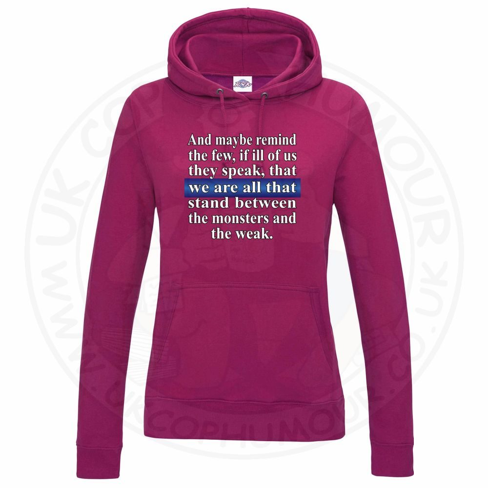 Womens Remind the Few Hoodie - Image 9