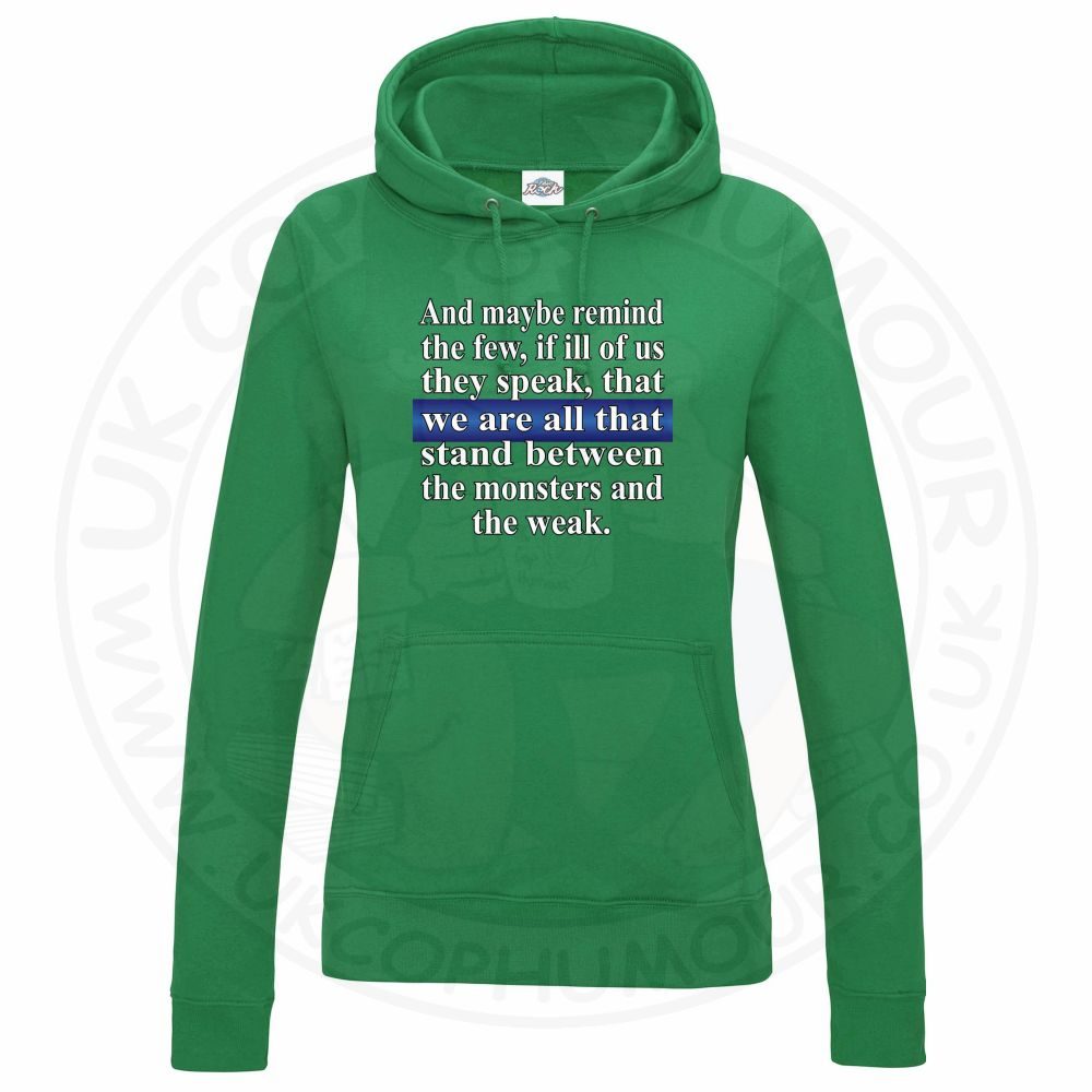 Womens Remind the Few Hoodie - Image 8