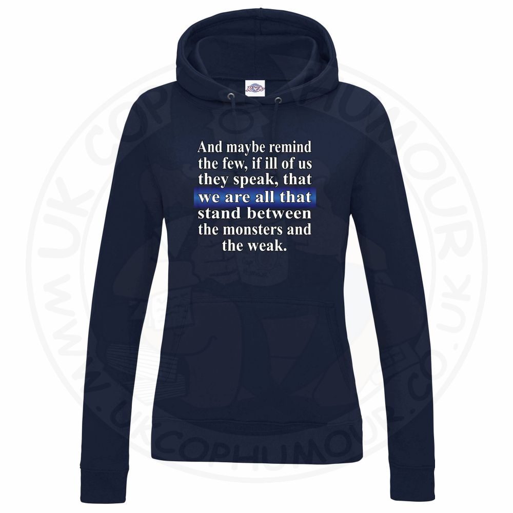 Womens Remind the Few Hoodie - Image 6