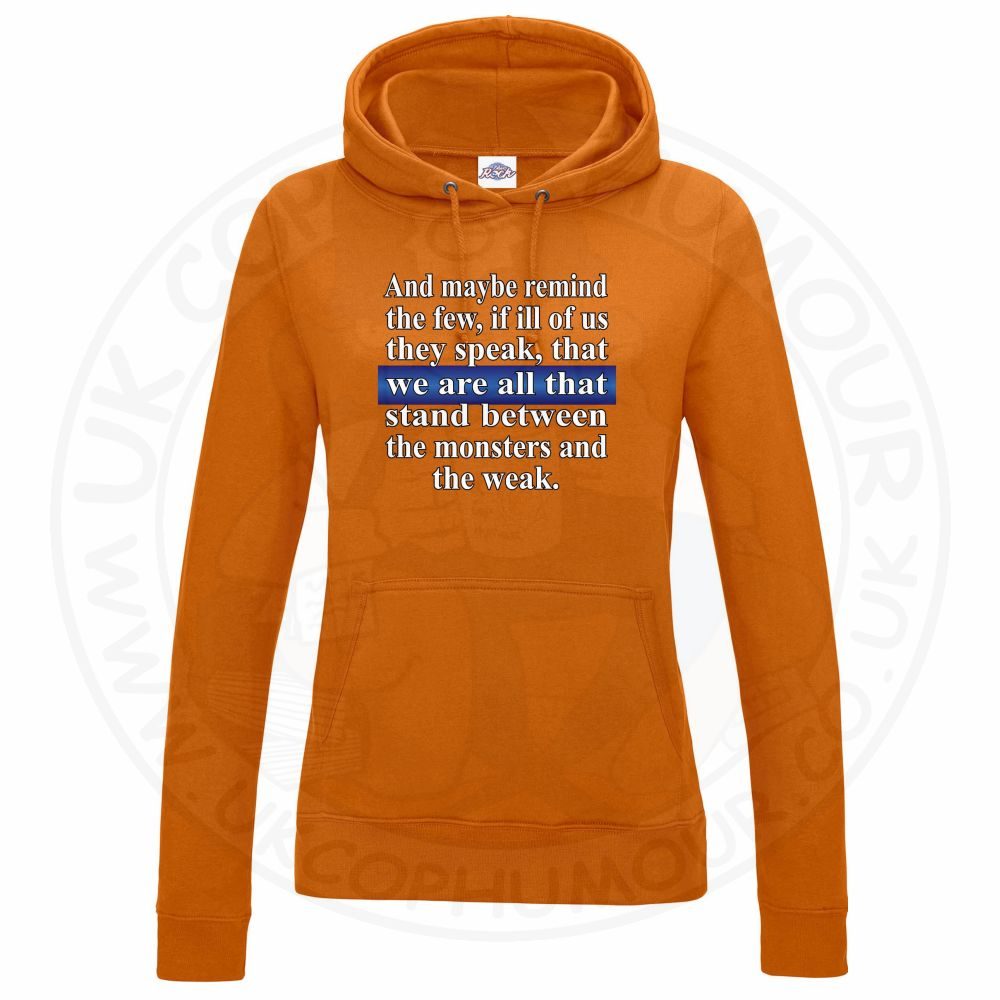 Womens Remind the Few Hoodie - Image 5