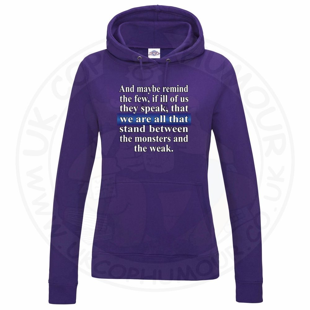 Womens Remind the Few Hoodie - Image 4