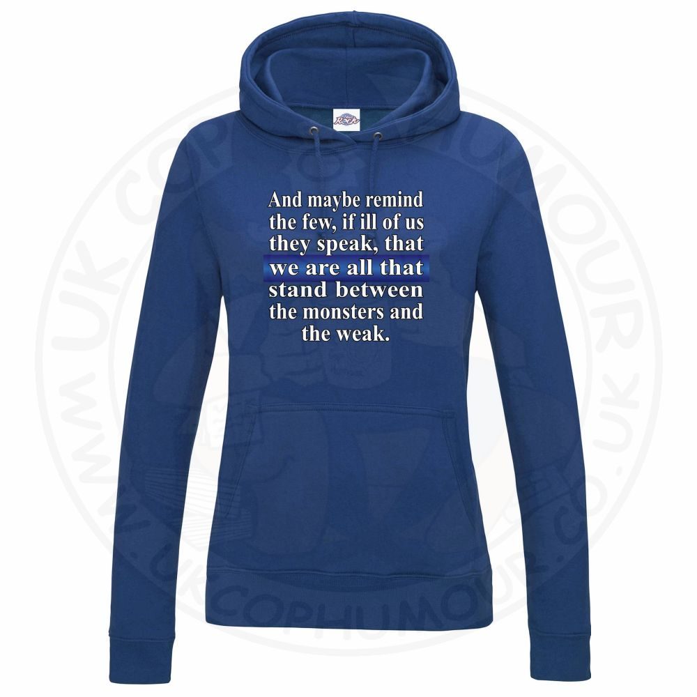 Womens Remind the Few Hoodie - Image 3