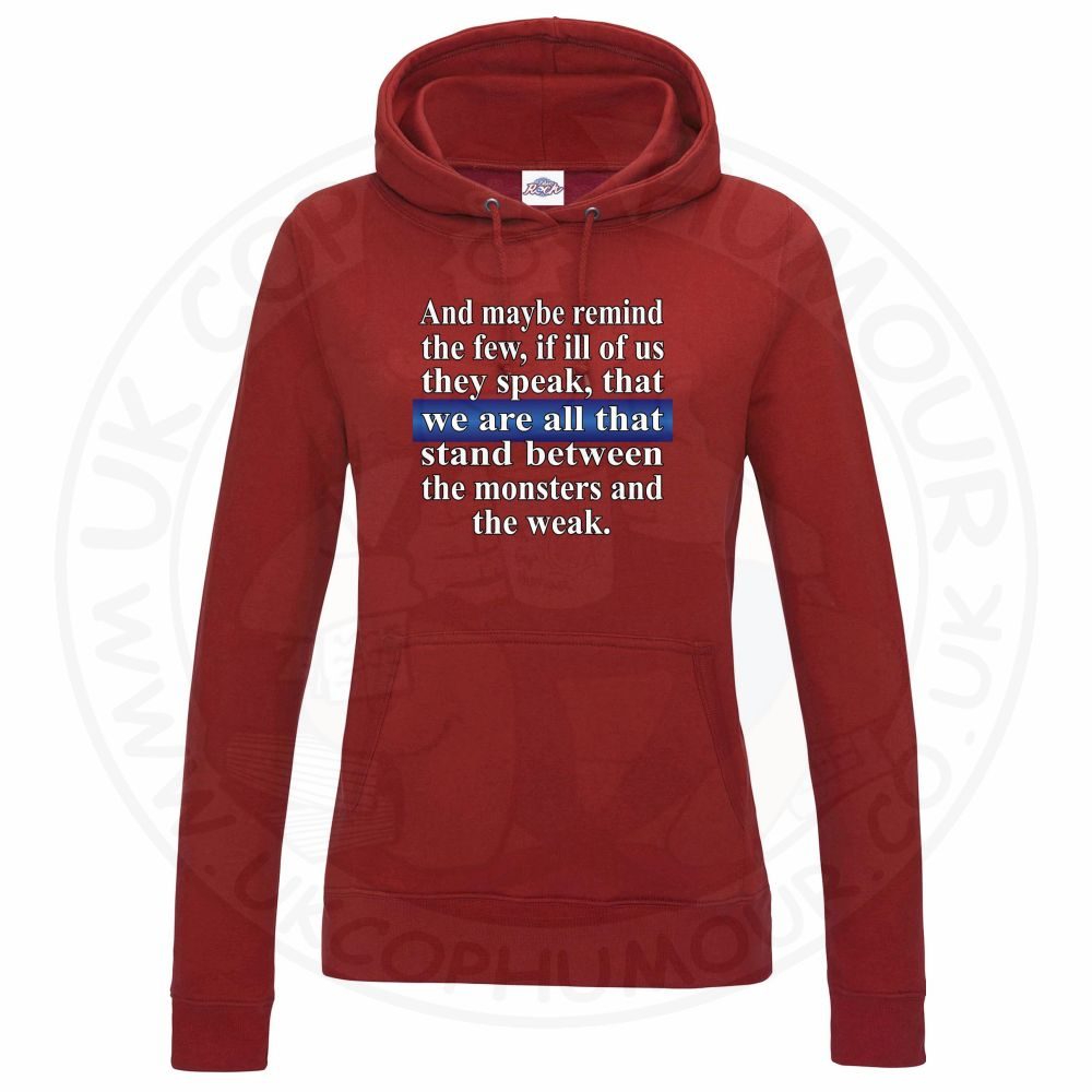 Womens Remind the Few Hoodie - Image 2