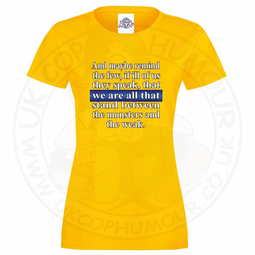 Womens Remind the Few T-Shirt - Image 2